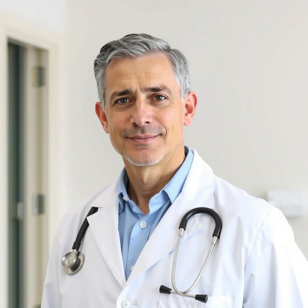 Portret lekarza ogólnego współpracującego