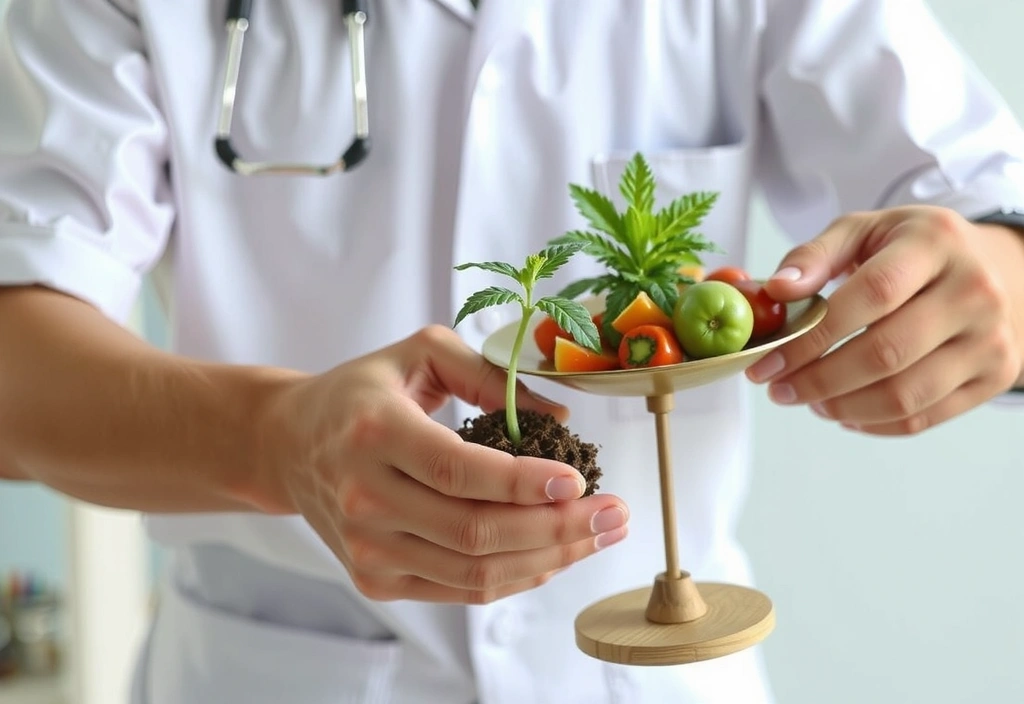 Symboliczne zdjęcie przedstawiające sukces i troskę w dietetyce