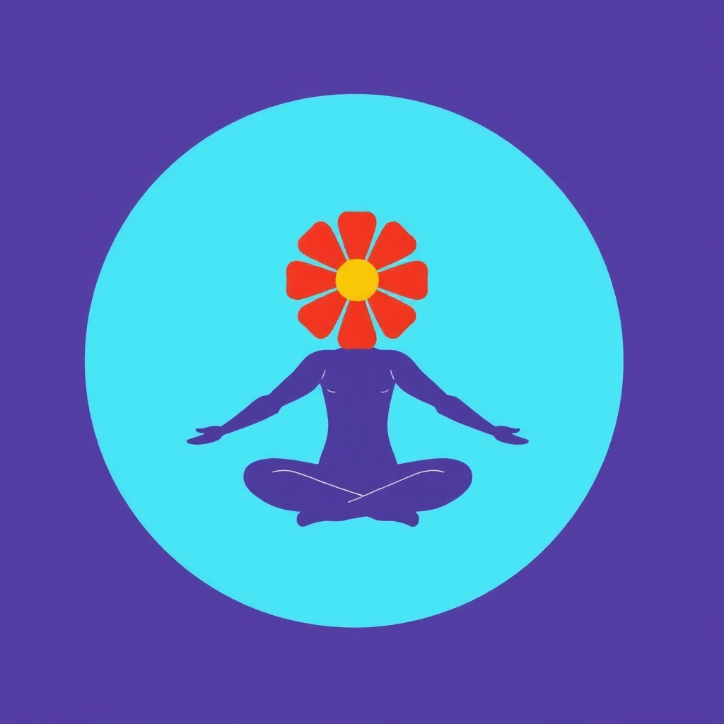 Kwiat symbolizujący ogólne zdrowie i witalność