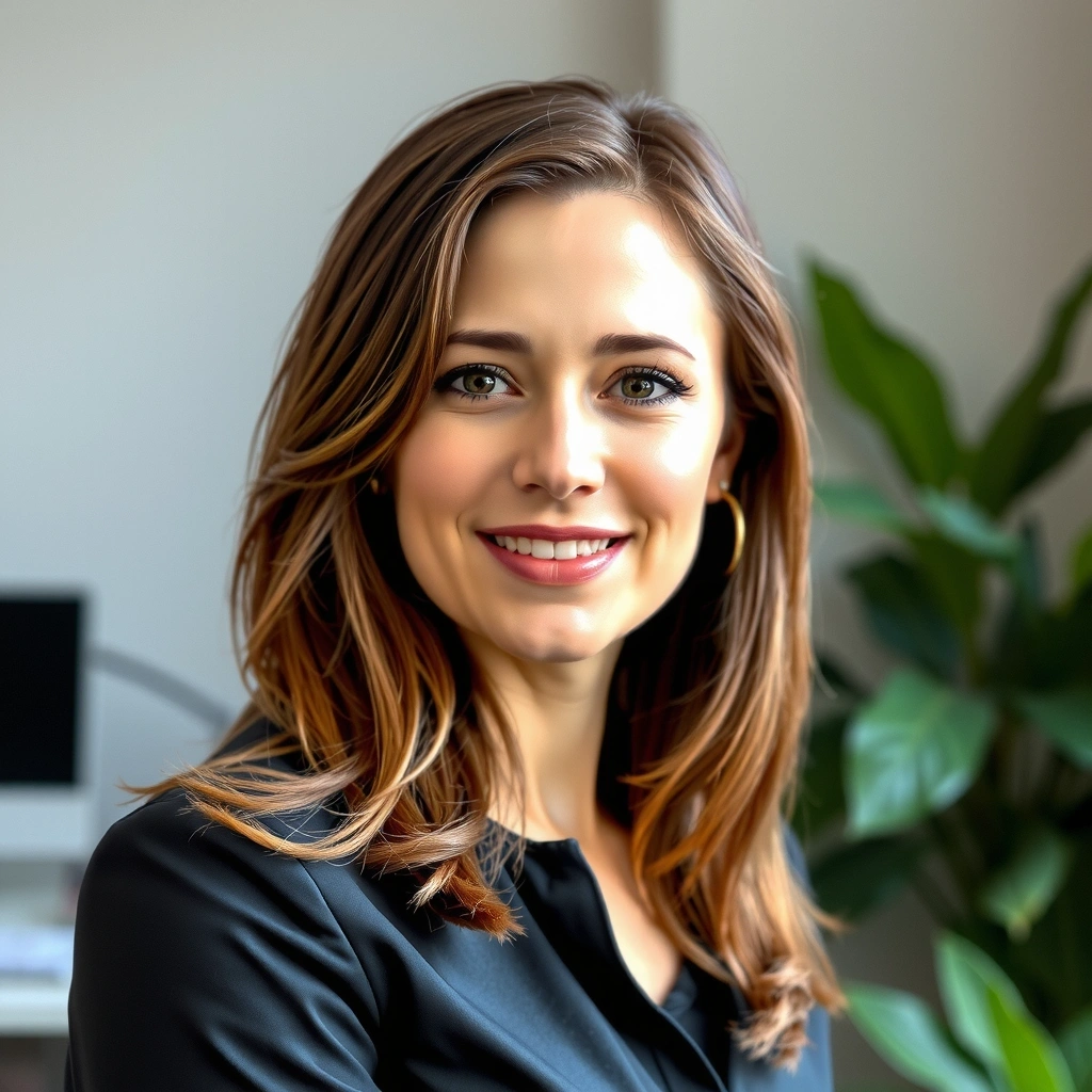 Profesjonalne zdjęcie uśmiechniętej dietetyczki